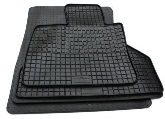 Gummimatten passend für BMW X5 (E70 F15) X6 (E71 F16) Premium Auto Fußmatten Allwetter schwarz 4-teilig 