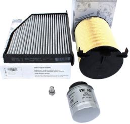 Original VW Teile Inspektion Filter Service 1.4L TSI Motor Golf 5 6 Touran Tiguan Passat 3C Ibiza BLG BMY CAXA 