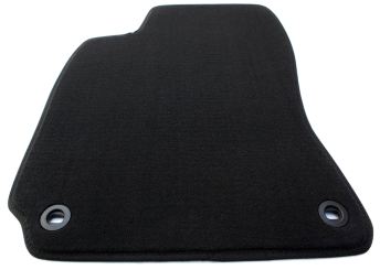 Fußmatte Fahrermatte passend für VW Passat 3B + 3BG Velours Premium Qualität schwarz Drehknebel oval 