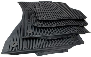 Original Audi Gummimatten A6 4G (C7) Fußmatten A6 Allroad S6 RS6 Allwetter 4-teilig schwarz 