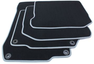 Fussmatten passend für VW Golf 4 Bora Beetle Velours Premium Qualität für Seat Leon Toledo 1M Autoteppich 