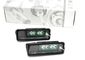Original VW LED Kennzeichenbeleuchtung 1K8943021D Golf 4 5 6 7 Polo Eos Passat/CC Scirocco Amarok Sharan 