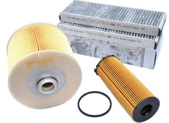 Original Audi Teile A6 4F Allroad 2.7L 3.0L TDI Motor Inspektionspaket Filter Service KIT 3-teilig 