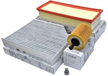 Original Audi Teile A4 8K A5 8T Q5 8R 2.0L TDI Inspektionspaket Motor Filter KIT 4-teilig 