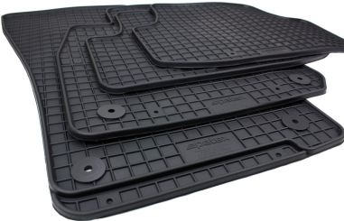 Petex Gummimatten passend für Audi A3 S3 RS3 (8Y) Sportback + Limousine ab 05/2020 Fußmatten Allwetter Premium Qualität 4-teilig schwarz 