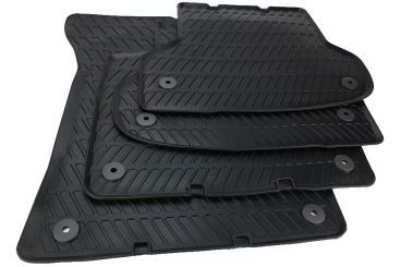 Original Audi Gummimatten A3 / S3 / RS3 (8P) A3 Sportback Fußmatten Premium Allwetter Matten  Baujahr 2003-2012  