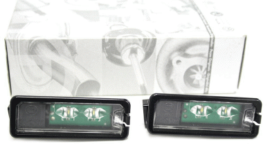 Original VW Seat LED Kennzeichenbeleuchtung Golf 5 6 7 Polo Passat Amarok Ibiza 6F Leon 5F Toledo 1K8943021D 