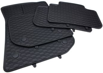 Gummimatten passend für BMW X3 (G01) X4 (G02) iX3 (G08) Fußmatten Allwetter Premium Qualität 4-teilig schwarz 