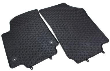 Gummimatten passend für Seat Mii, VW UP! 1S, Skoda Citigo Fußmatten Premium Qualität Allwetter 2-teilig vorne 