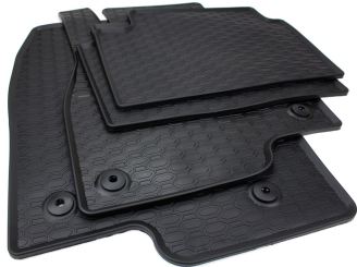 Gummimatten passend für Mazda 6 Kombi, 2012-2019 Fußmatten Premium Qualität Allwetter Automatten schwarz 4-teilig 