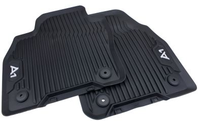 Gummimatten Original Audi A1/S1 Sportback (GB) + Citycarver Fußmatten Allwetter Automatten 2-teilig schwarz 