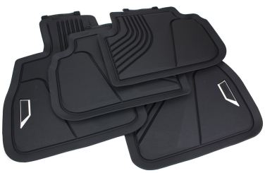 Original BMW 1er (F40+ F70) 2er (F44) Gran Coupé Fußmatten Gummimatten Allwetter Premium Qualität 4-teilig schwarz 