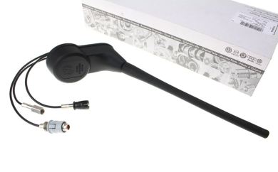 Original VW Antenne Triplex Telefon GPS für Golf 4 Passat 3B 3BG Polo Lupo Octavia Antennenfuß Navi GPS  inkl. Antennenstab 
