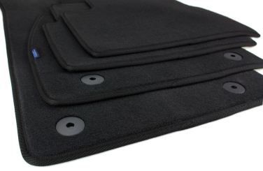 Fußmatten passend für Opel Insignia A (2008-2013) Premium Qualität Velours Autoteppiche Stoffmatten 4-teilig schwarz 