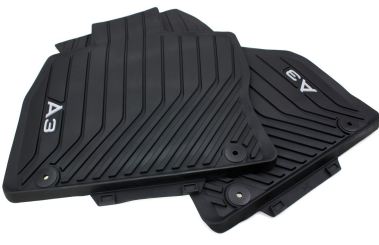 Gummimatten Original Audi A3 8V + A3 Sportback + A3 Limousine Allwetter Matten vorne Baujahr 2012-2020 