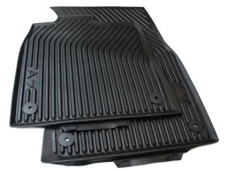 Original Audi Gummimatten Audi A7 S7 Sportback 4G Gummimatten Auto Fußmatten Allwetter 2-teilig schwarz 