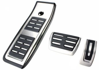 Original Audi Q5 SQ5 FY S-Tronic Pedalkappen Fußstütze Pedale Pedalset edelstahl 