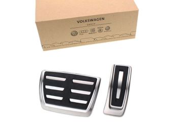 Original Audi Pedalkappen A6 A7 (4K) S-Tronic RS Pedalset A6 Allroad Sportpedale Edelstahl 