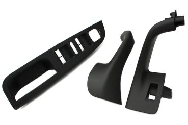 Original VW Golf Plus Türgriff Blenden Set vorn Haltegriff Blenden 3-teilig anthrazit 