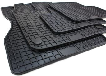 Gummimatten passend für Smart Forfour W453 ab 2014 Fußmatten für Renault Twingo Gummi Allwetter 