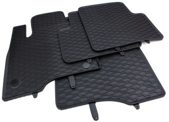 Gummimatten passend für Fiat Panda + Classic ab 2012 Fußmatten Premium Qualität Allwetter Automatten 4-teilig 