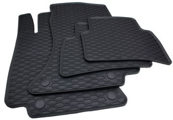 Gummimatten passend für Mercedes-Benz E-Klasse W214 S214 X214 All Terrain Fußmatten Premium Qualität 4-teilig schwarz 