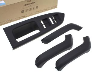 Original VW Touran 1T Türgriff Blenden Zuziehgriff Blende Oberteil schwarz vorn + hinten 