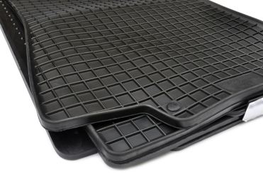 Gummimatten passend für VW Golf III (1H) Vento 1991-1998 Fußmatten Allwetter Premium Qualität 4-teilig schwarz 