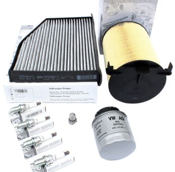 Original VW Teile Inspektion Filter Service 1.4L TSI Motor Golf 5 6 Touran Tiguan Passat 3C Ibiza Fabia BLG BMY CAXA 