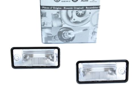 Original Audi Kennzeichenbeleuchtung Leuchten A3 8P A4 8E A6 4F Q7 4L A8 4E 