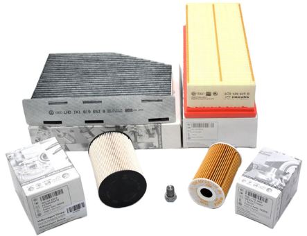 Original VW Teile 1.6L 2.0L TDI Inspektionspaket Filter Golf 6 Golf Plus Jetta Common Rail Motor 