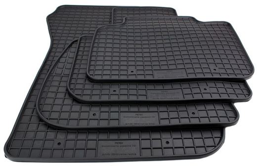 Allwetter Automatten passend für BMW X1 F48 X2 F39 2er F45 Gummimatten Premium Qualität Allwetter Automatten schwarz 4-teilig 