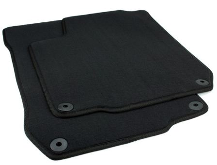 Fußmatten passend für VW Golf 4 Bora Beetle Velours Premium Qualität für Seat Leon Toledo 1M Autoteppich 2-teilig 