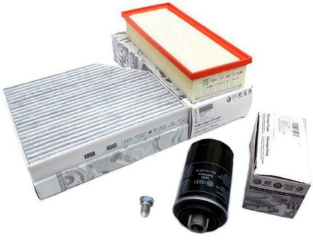 Original Audi Teile A4 8K A5 8T Q5 8R 1.8L 2.0L TFSI Inspektionspaket Motor Filter KIT 4-teilig 