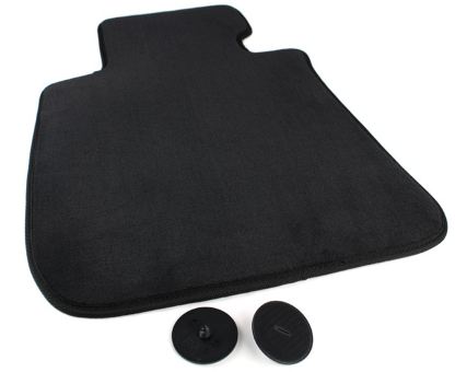 Fußmatte Fahrermatte passend für BMW 3er E90/E91 Velours Matte Premium schwarz 1-teilig 