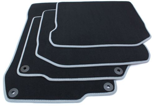 Fussmatten passend für VW Golf 4 Bora Beetle Velours Premium Qualität für Seat Leon Toledo 1M Autoteppich 
