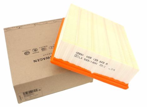 Original VW Audi V6 TDI Luftfilter A4 8D A6 4B Passat 3B 3BG Skoda SuperB Filter Motor 059133843A 