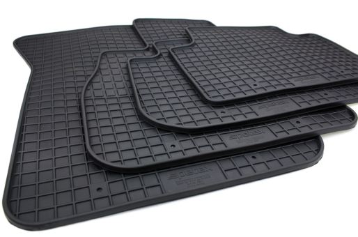 Gummimatten passend für BMW 1er (F40 + F70) Fußmatten Allwetter Premium Qualität Gummi Auto Matten 