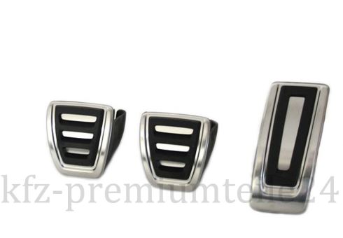 Original VW Pedale Audi Seat Skoda Pedalkappen Schaltgetriebe Pedalset A3 S3 RS3 8V Golf 7 Polo AW Leon 