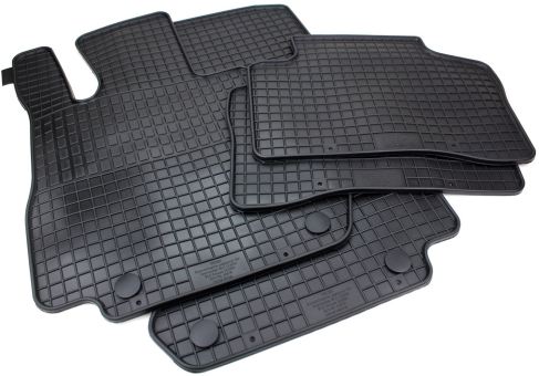 NEU Gummimatten passend für Mercedes-Benz GLC (X253) GLC Coupe (C253) Fußmatten Premium Qualität Allwetter Automatten schwarz 