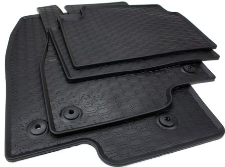 Gummimatten passend für Mazda 6 Kombi, 2012-2019 Fußmatten Premium Qualität Allwetter Automatten schwarz 4-teilig 