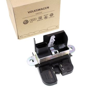 Original VW Polo 6R 6C Heckklappenschloß Klappenschloß Schloß inkl. Microschalter 