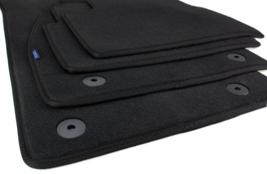 Fußmatten passend für Opel Insignia A (2008-2013) Premium Qualität Velours Autoteppiche Stoffmatten 4-teilig schwarz 