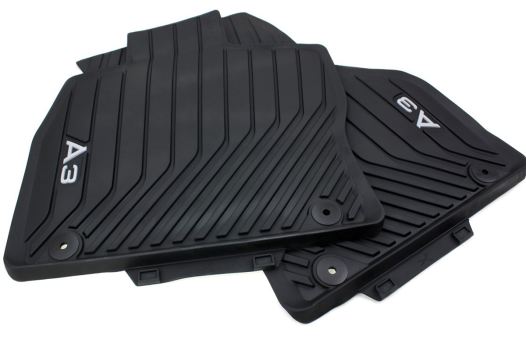 Gummimatten Original Audi A3 8V + A3 Sportback + A3 Limousine Allwetter Matten vorne Baujahr 2012-2020 