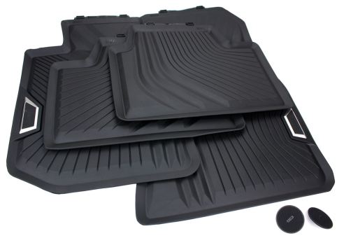 Original BMW 3er (G20 G21) M3 (G80 G81) Fußmatten Allwetter Gummimatten Premium Qualität 4-teilig schwarz 