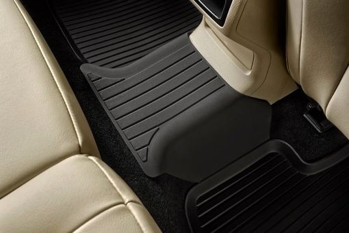 Original Skoda SuperB (3V) Gummimatte Tunnel Mitte hinten Abdeckung Mitteltunnelabdeckung 