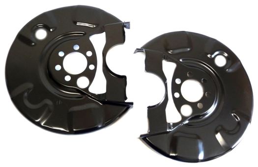 Original VW Seat Bremsblech 2x Bremsen Bleche Ankerbleche Golf 2 3 Corrado Vento Polo Toledo 