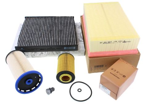 Original SEAT TDI Inspektionspaket Filter 1.6L 2.0L Diesel Motor Seat Leon 5F, ab 2013 