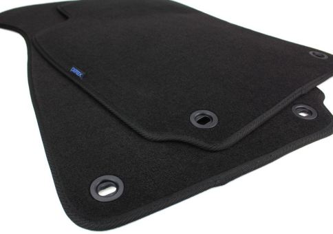 Fußmatten passend für VW Passat (B5) 3B 3BG Premium Velours 2er Set vorne Automatten schwarz 