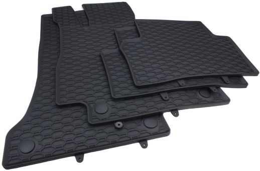 Gummimatten passend für Mercedes-Benz E-Klasse W213 S213 CLS + All Terrain Fußmatten Premium Qualität 4-teilig schwarz 